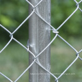 Galvanized diamond hook wire mesh, PVC Coated Chain Link guardrail